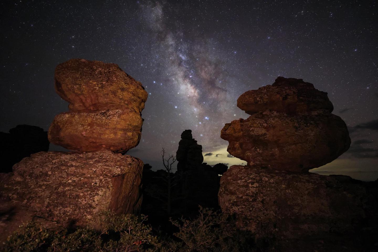 Chiricahua National Monument dark sky milky way