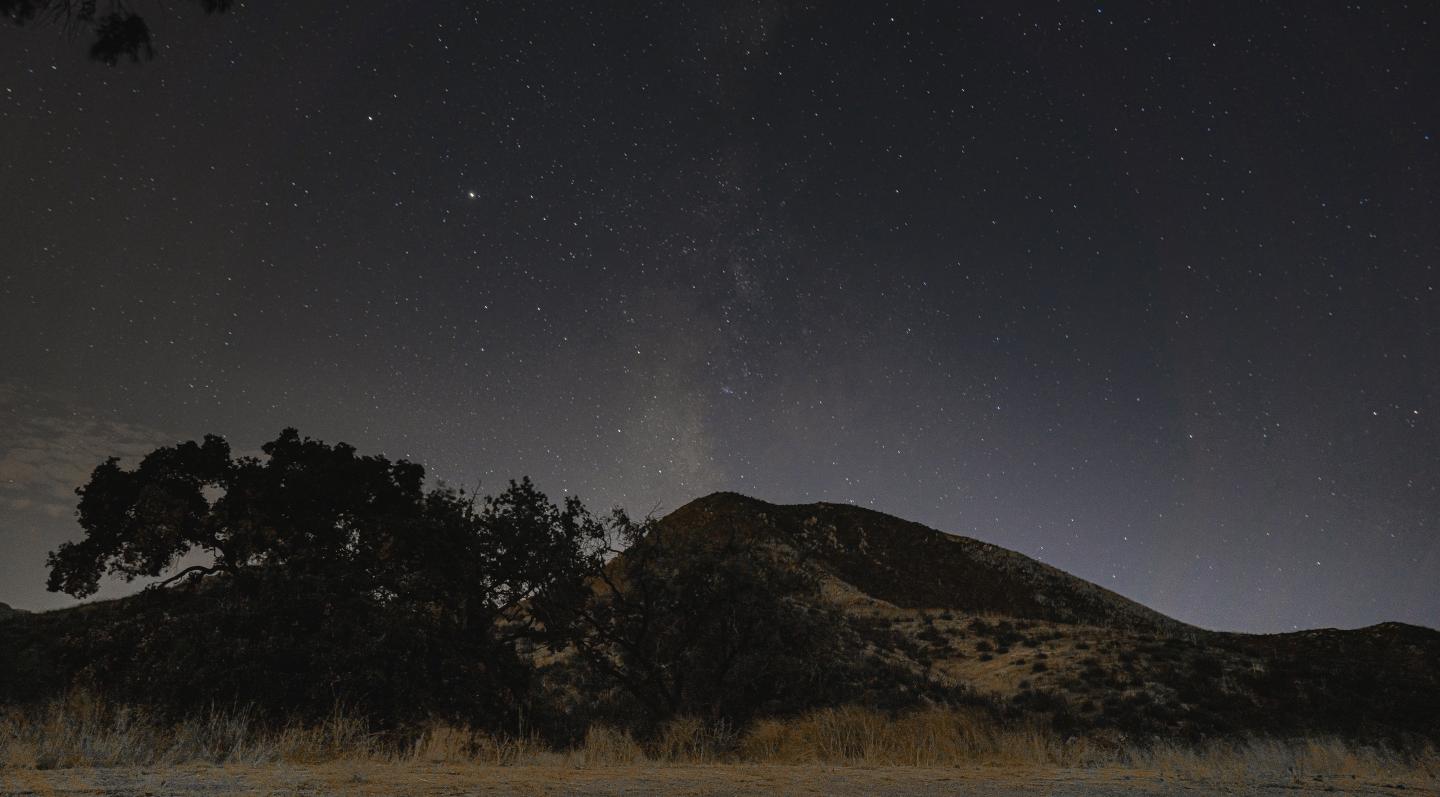 Night Sky at Paramount Ranch Santa Monica Mountains